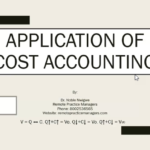 Application of Cost Accounting